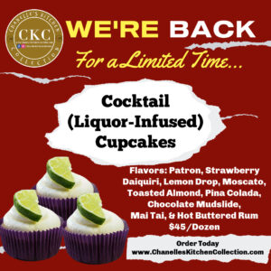 Cocktail (Liquor-Infused) Cupcakes